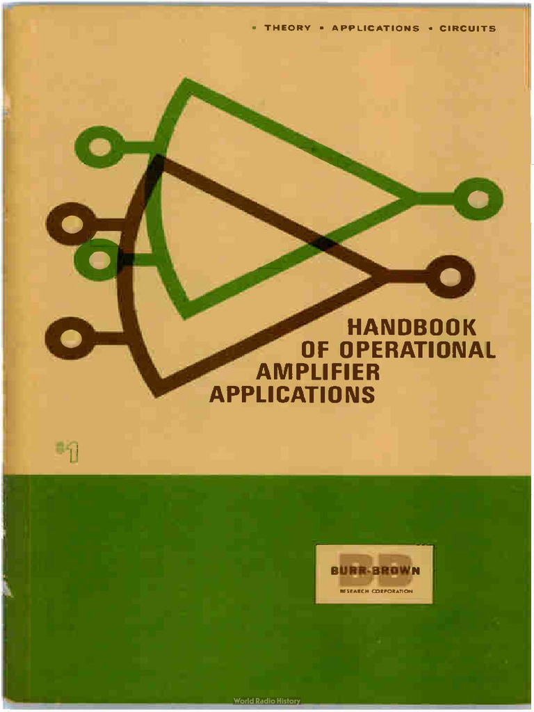 Handbook of Operational Amplifier Applications Burr Brown 1963 | PDF ...
