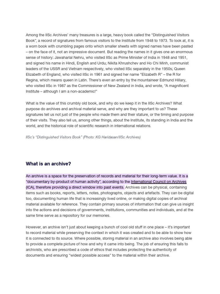 Archive Pdf Archive Archivist