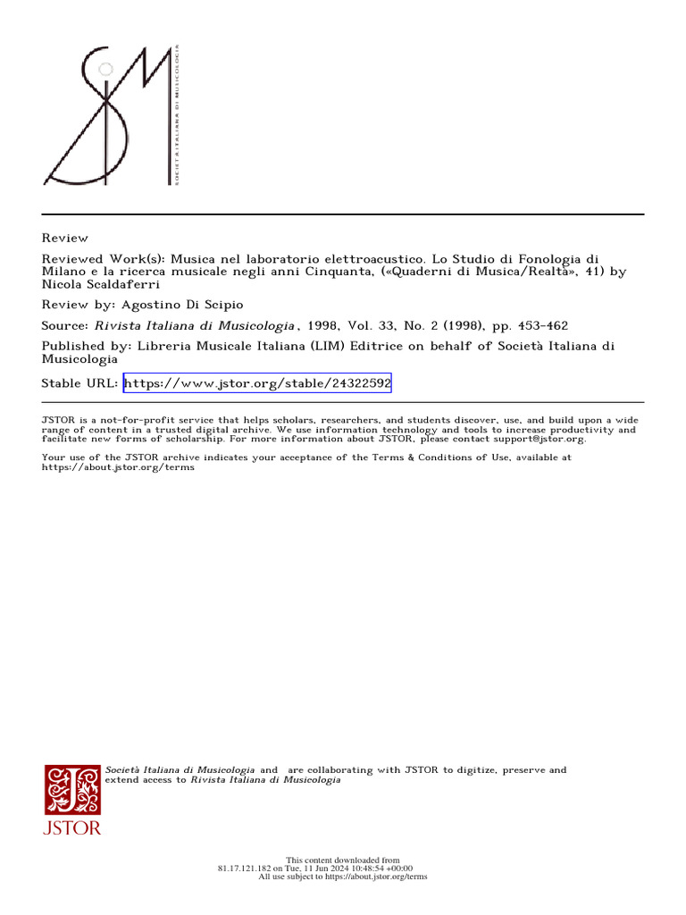 Scipio RivistaItalianadi 1998 | PDF