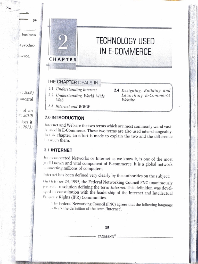 E-Commerce 2nd Module Notes. | PDF