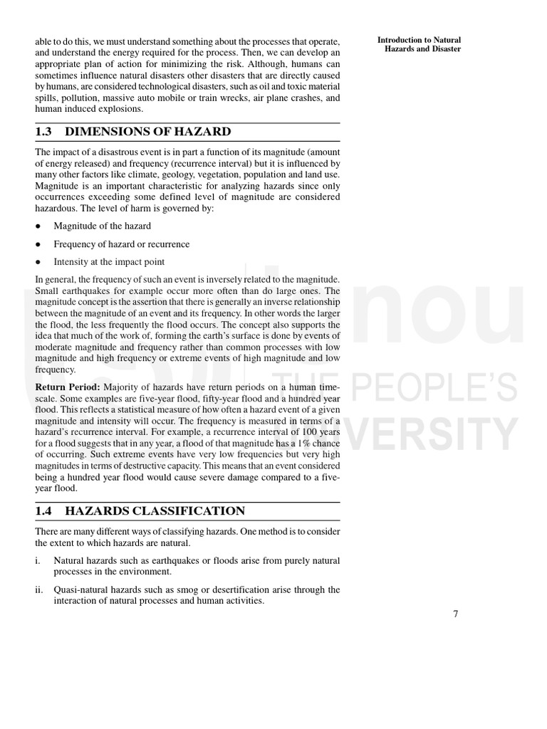 Understanding Natural Disasters | PDF | Hazards | Natural Disasters