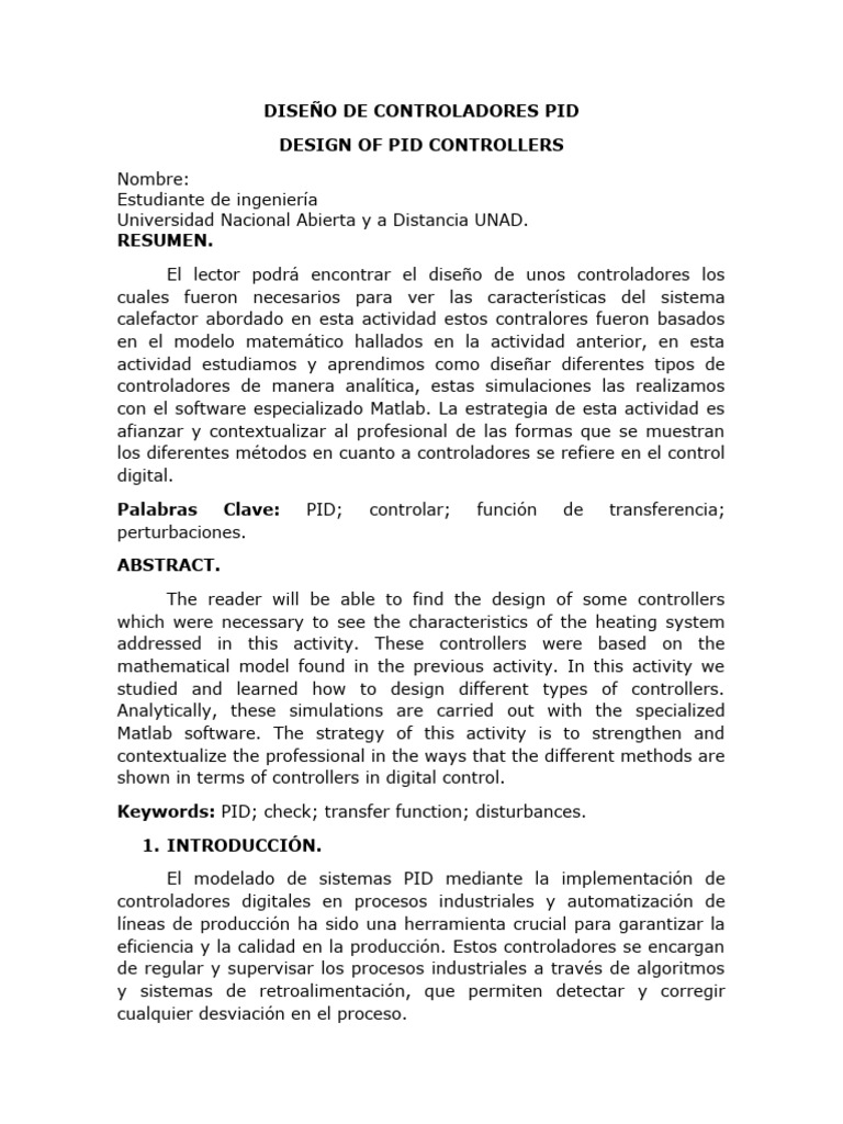 Control Digital Fase 4 Descargar Gratis Pdf Metodología Método