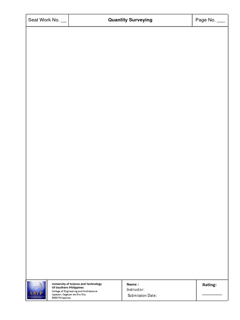 Problem Set Template PDF