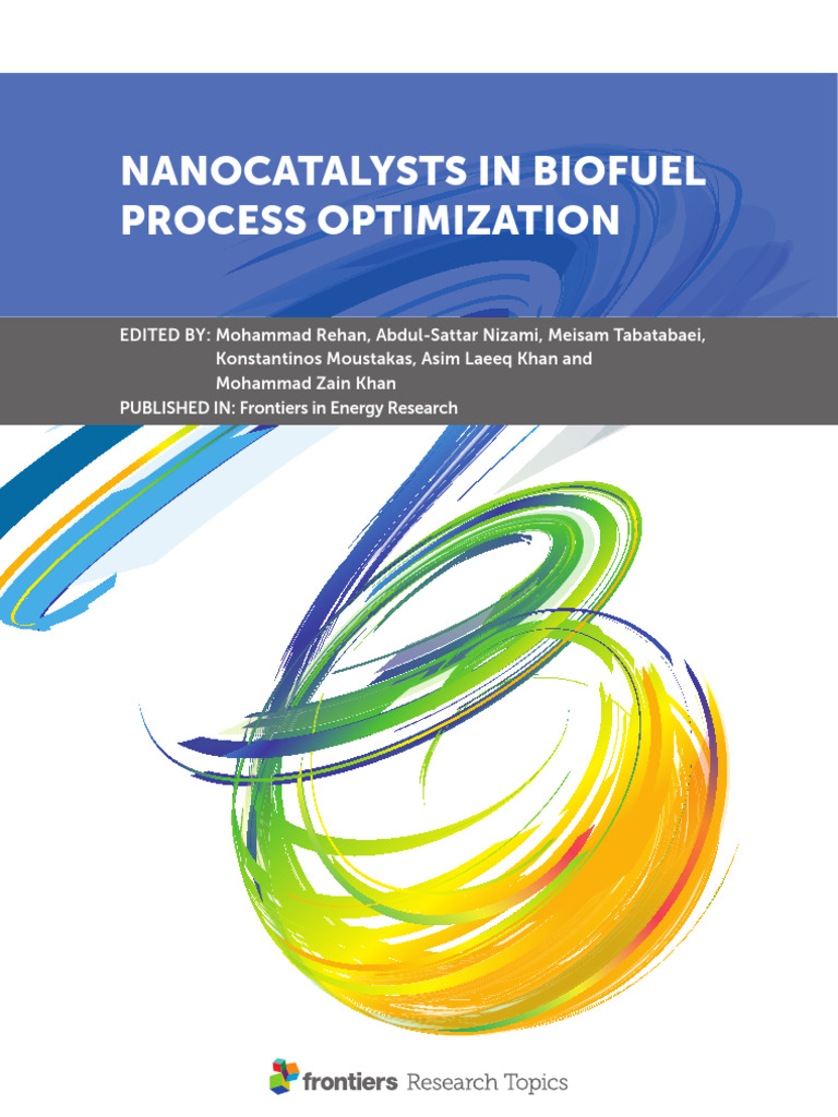Nanocatalysts in Biofuel Process Optimiz | PDF | Catalysis | Biofuel