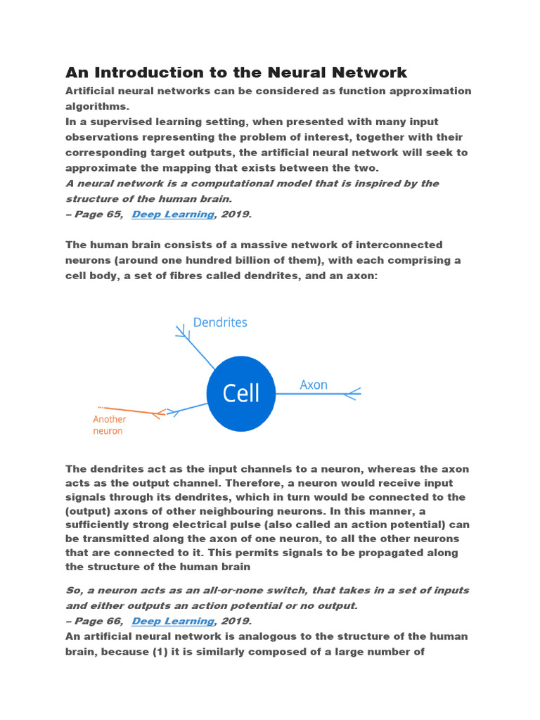 An Introduction To The Neural Network | PDF | Artificial Neural Network ...