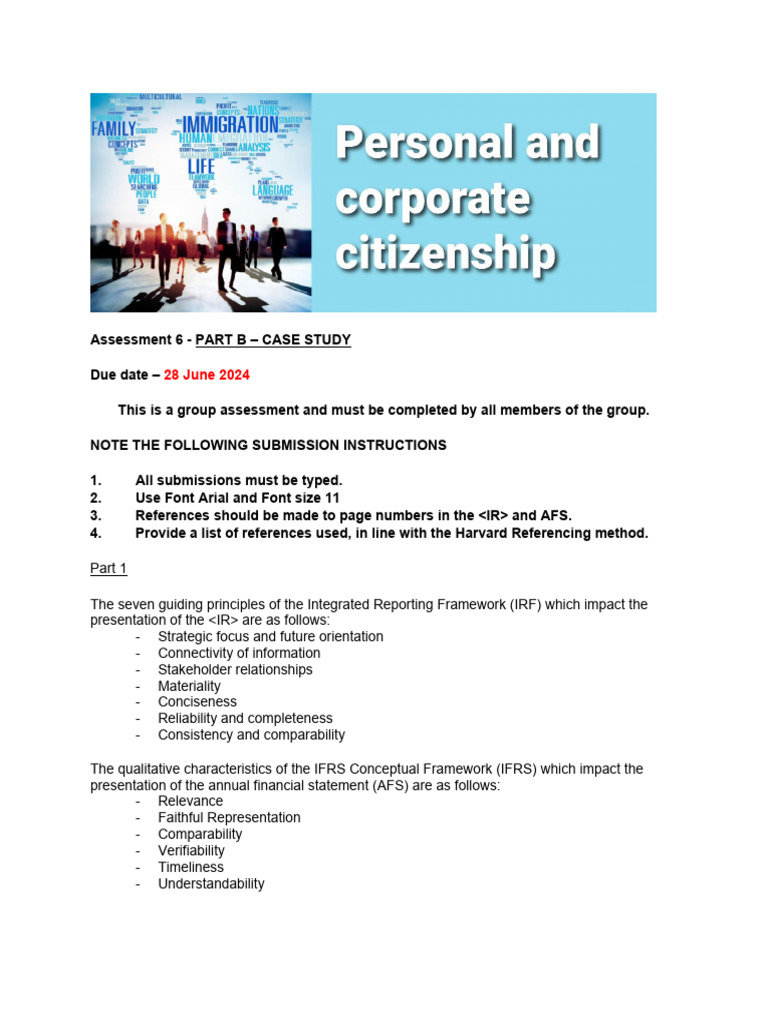 LU2 2024 - Assessment 6 - Case Study - Final | PDF | International ...