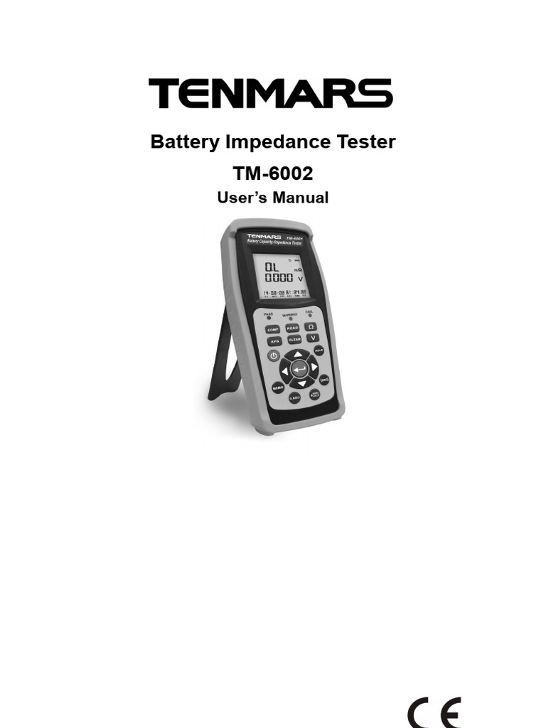 TM 6002 | PDF | Electrical Impedance | Manufactured Goods