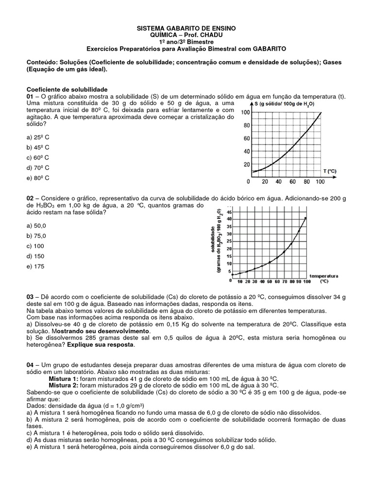 Lista+Exerc%C3%ADcios+1%C2%BA+Ano+3%C2%BA+Bim+Com+Gabarito+ +Chadu ...