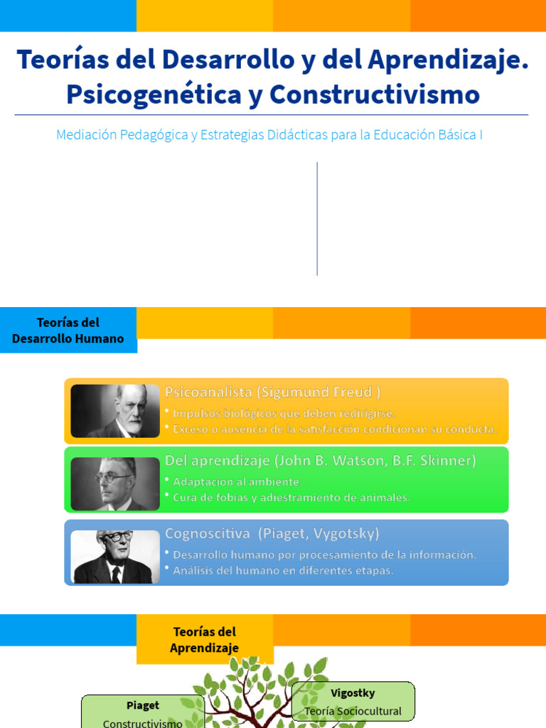 Teorías del Desarrollo y Aprendizaje | PDF | Constructivismo (filosofía ...