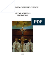 Altar Server Handbook w Pictures