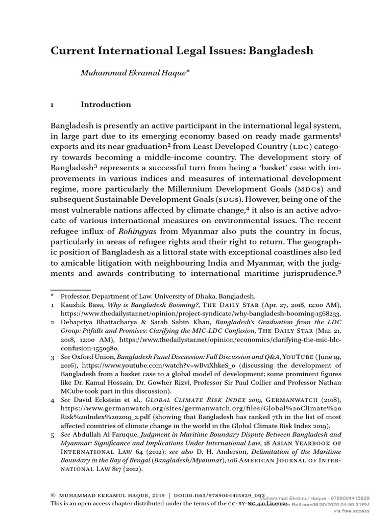 Current International Business Topics