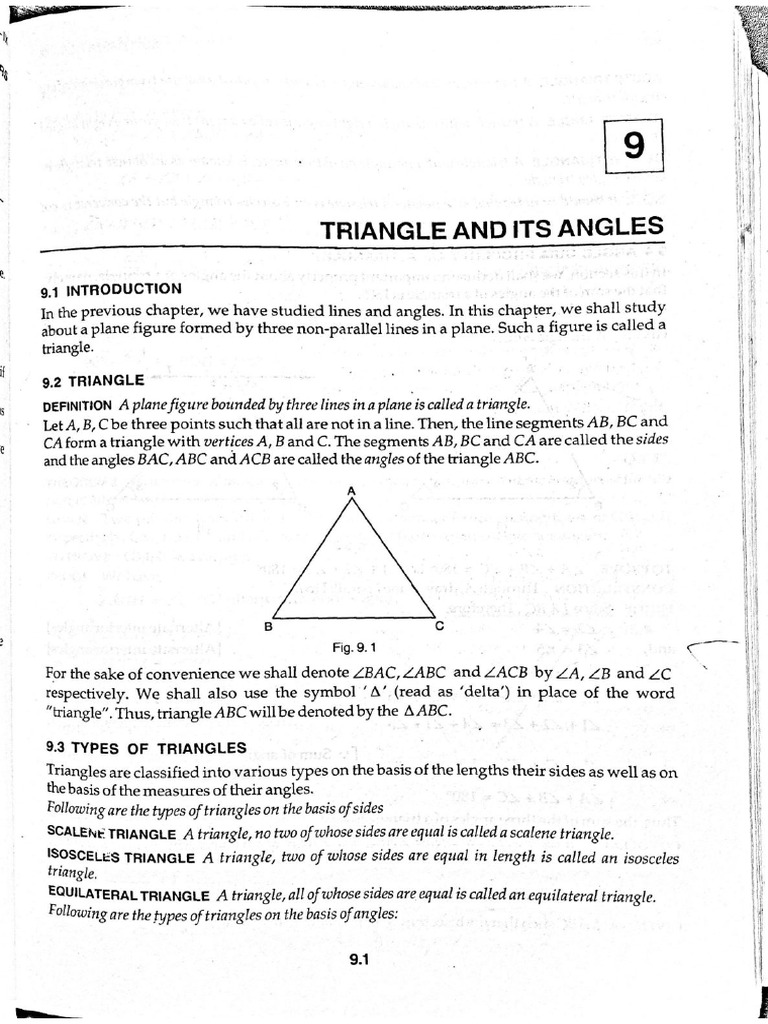 Chapter 9 triangles and its angles pdf