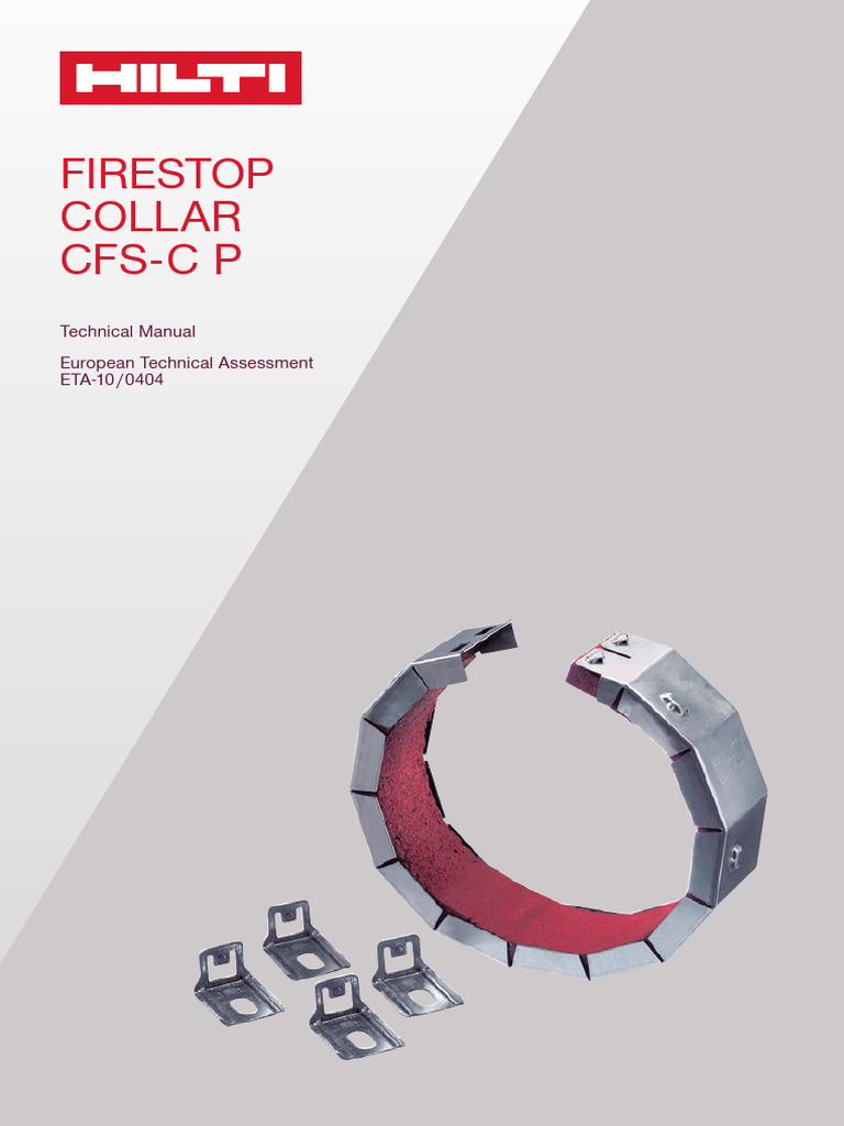 Technical-Manual-ETA-10-0404-CFS-C-P-Firestop-Collar-2020-en-Technical ...
