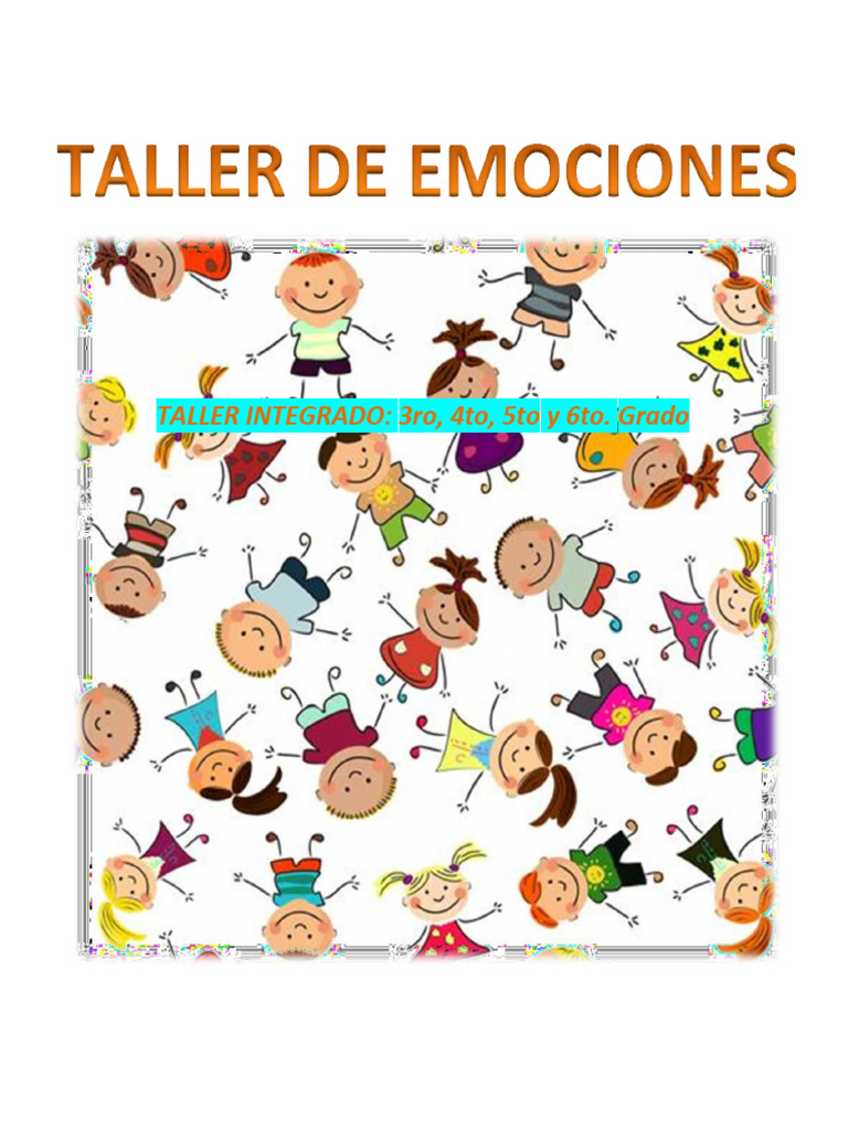 Taller de Emociones para Niños | PDF | Las emociones | Temor