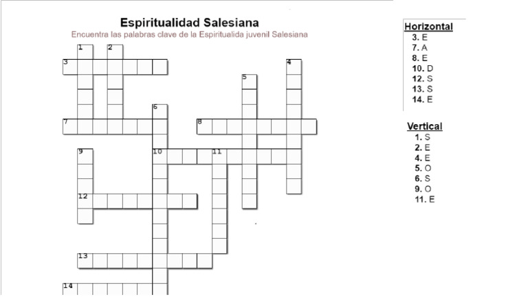 CRUSIGRAMA | PDF