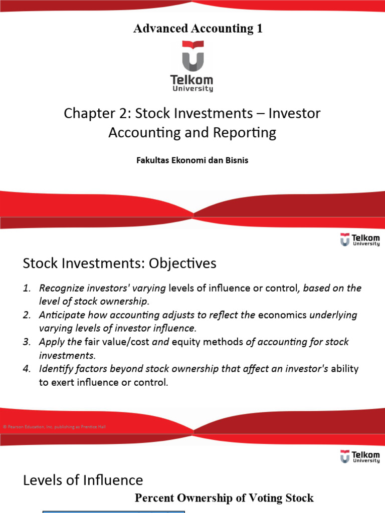 Advanced Stock Investment Accounting | PDF | Equity (Finance) | Investing