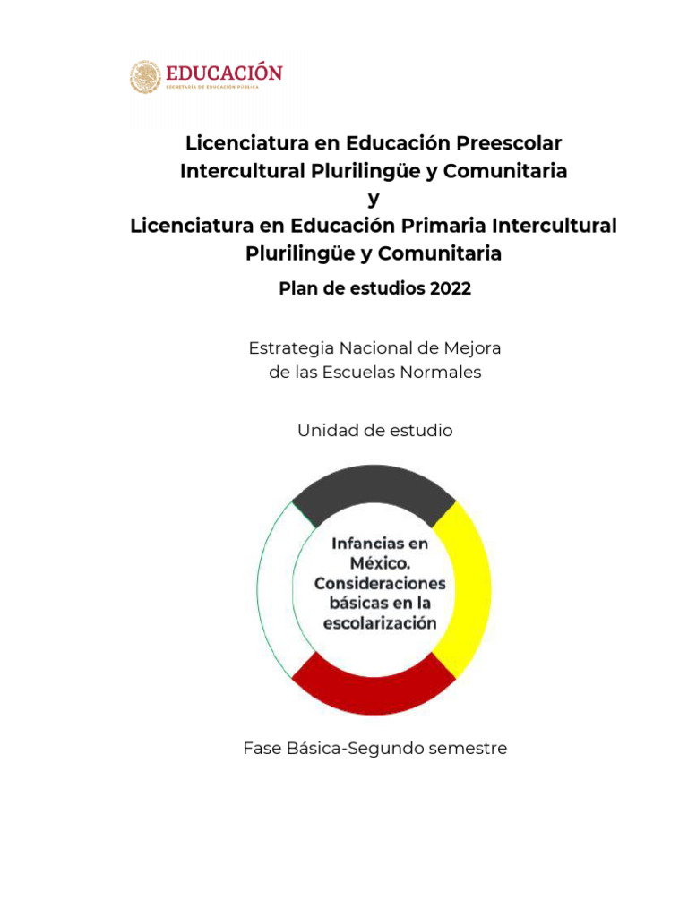 Consideraciones sobre Escolarización Infantil | PDF | Educación de la ...