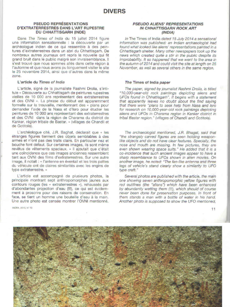 INORA No.72pg11 18pseudo AliensChhattisgarh .2015pdf | PDF
