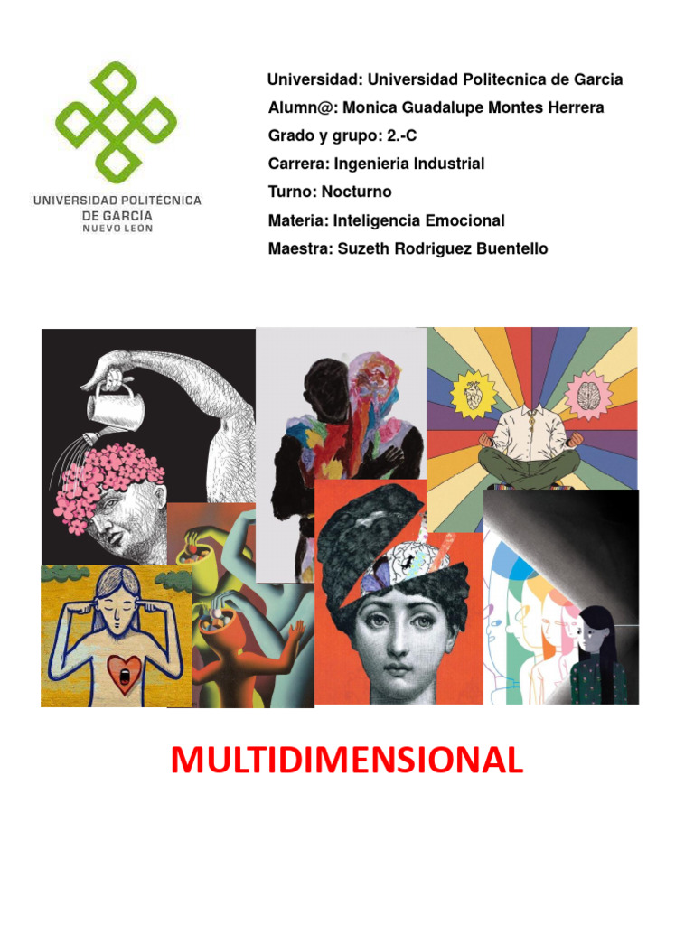 Dimensiones de la Multidimensionalidad Humana | PDF | Humano | Pensamiento