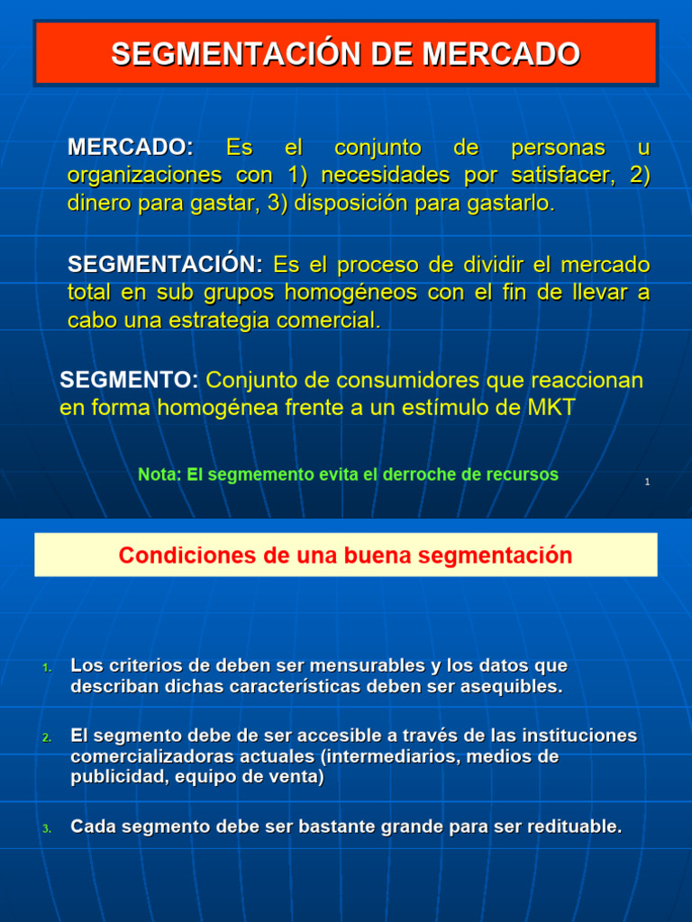 Segmentación de Mercado y Posicionamiento | PDF | Marca | Mercado ...
