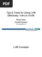 Tricks Lvm
