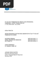 Download Sistem Pengaman Elektris Pada Generator PLTGU PT P by Wadie Aprianda SN74235124 doc pdf