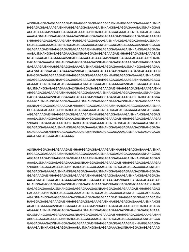 Random Text Pattern | PDF