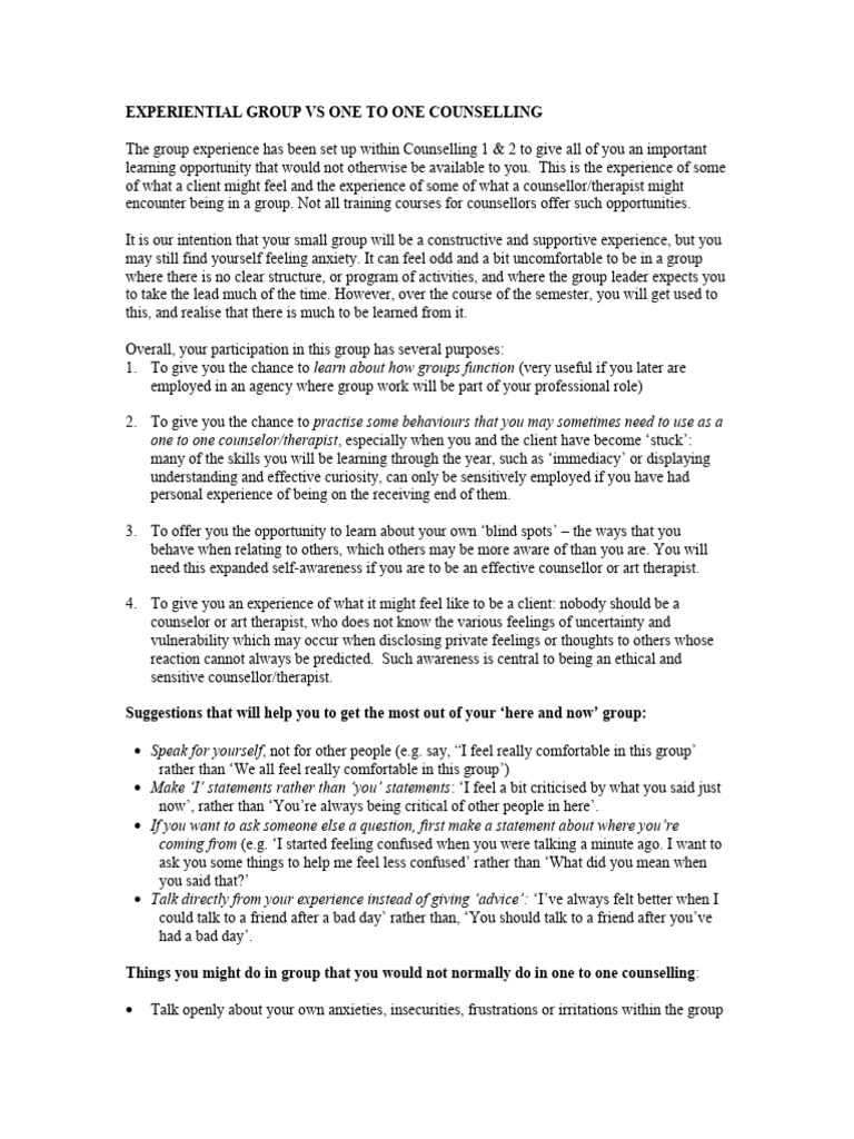 small-group-experience-vs-one-to-one-counselling-download-free-pdf