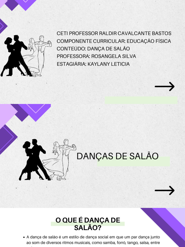 Dança De Salão 2 Serie Pdf Dança De Salão Danças