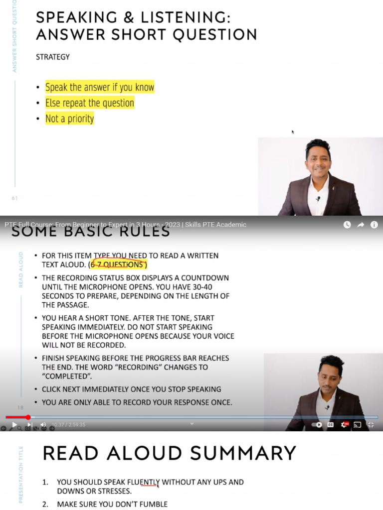 Skills Pte Academic Course Pdf