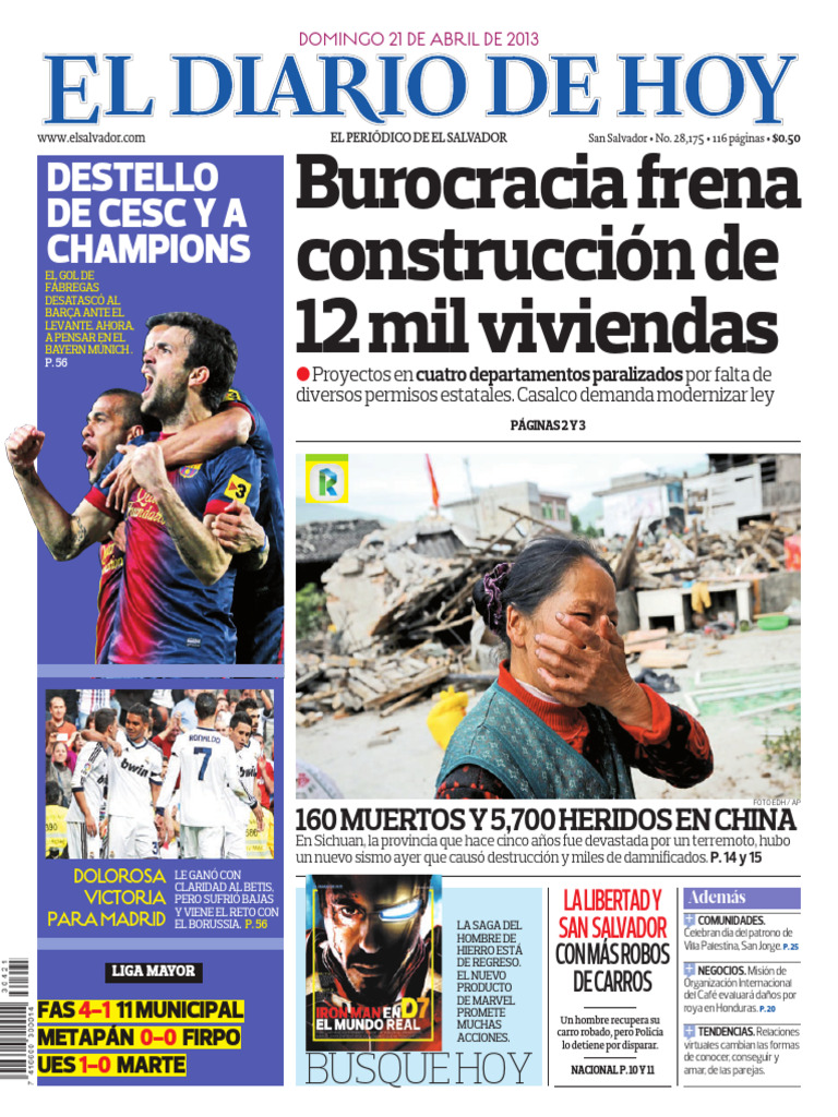 El Diario de Hoy El Salvador | PDF