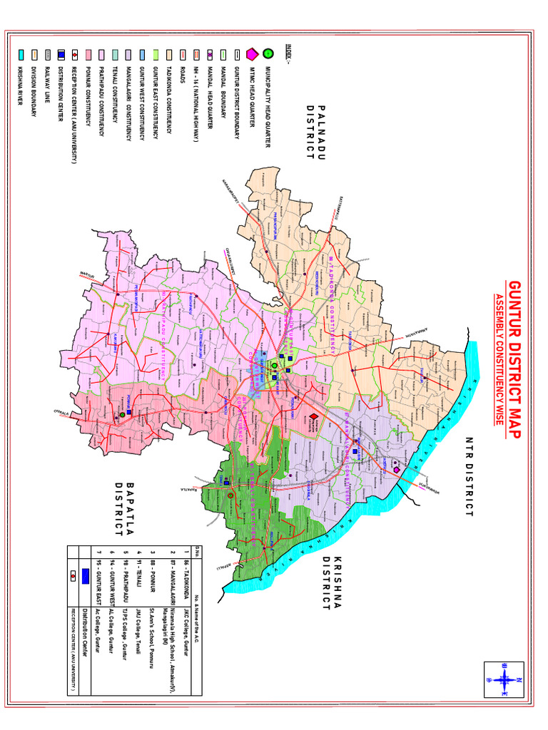 Guntur District Map _ CONSTITUENCY MAPModel PDF
