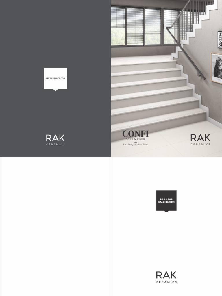 RAK Confi Step & Riser Tile Collection | PDF | Stairs | Tile