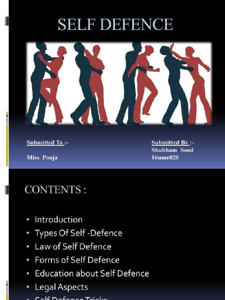 Self Defense 2 Pdf