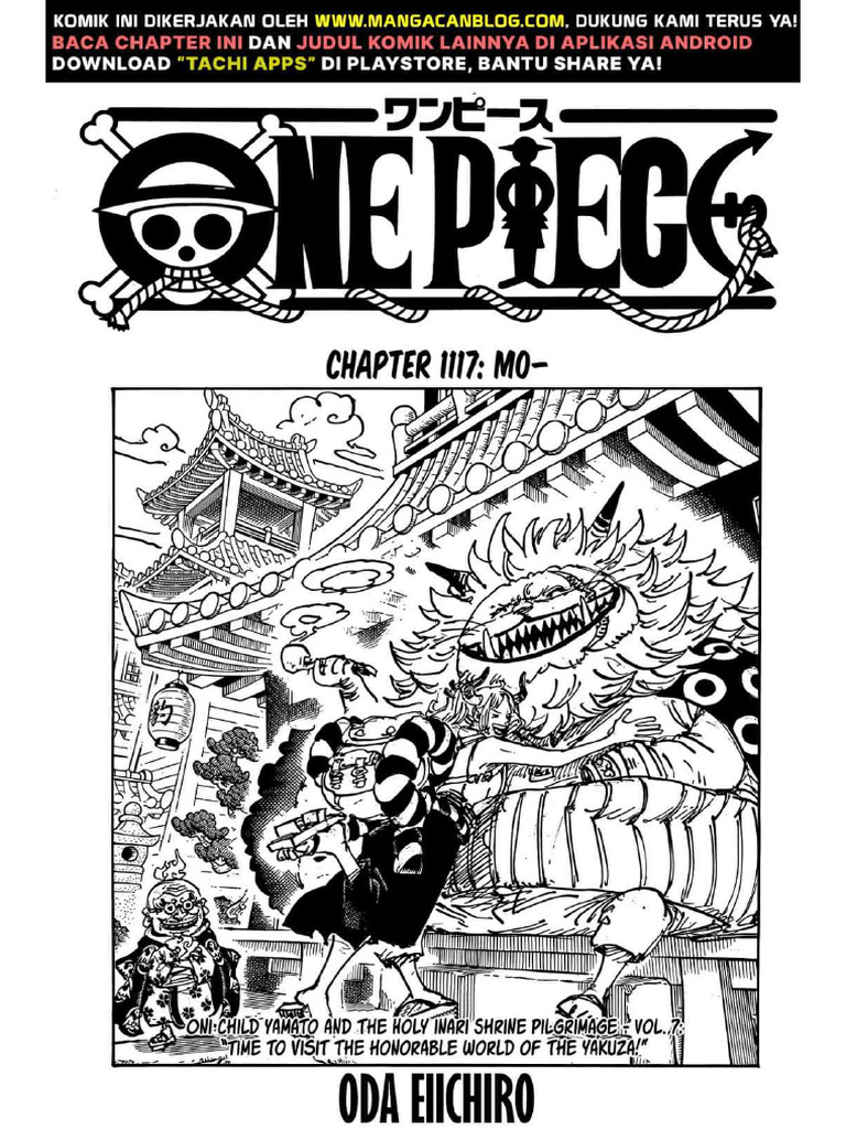 One Piece Chapter 1117 PDF