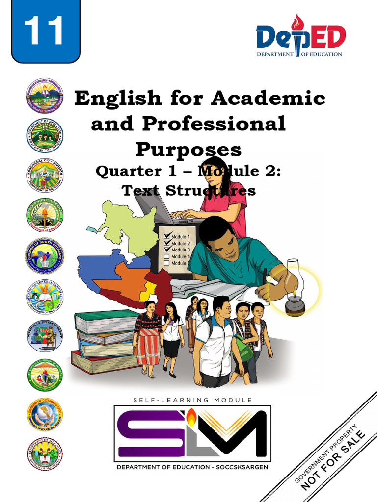 EAPP Q1 M2 Text Structures | PDF | Reading Comprehension | Learning