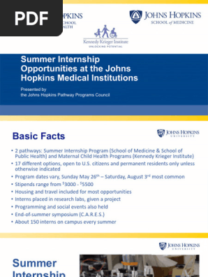 dsip jhu The 2025 Diversity Summer Internship Program (DSIP) application at Johns  Hopkins Bloomberg School of Public Health is open now through February 1,  2025. If you have completed two years of college and