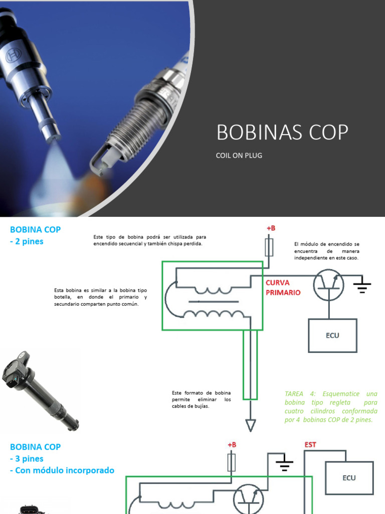 Bobinas de Encendido Dis Cop | PDF | Ingenieria Eléctrica | Electricidad