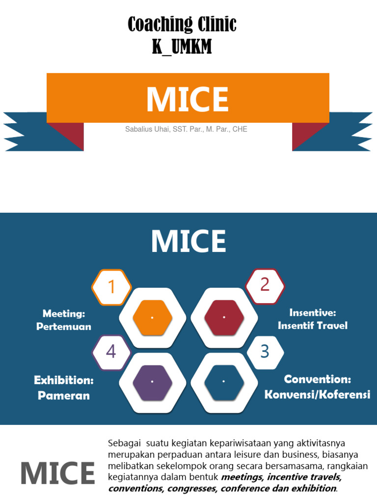 Panduan Lengkap Kegiatan MICE | PDF