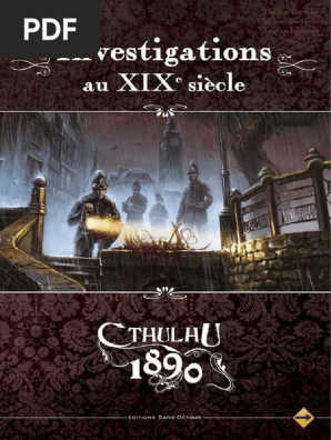 LudoVox - [JDR] L’appel de Cthulhu : Le musée de l'homme