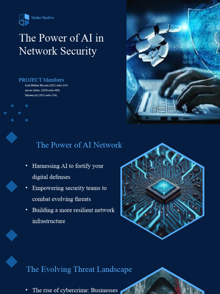 AI's Role in Strengthening Network Security | PDF | Security | Computer ...
