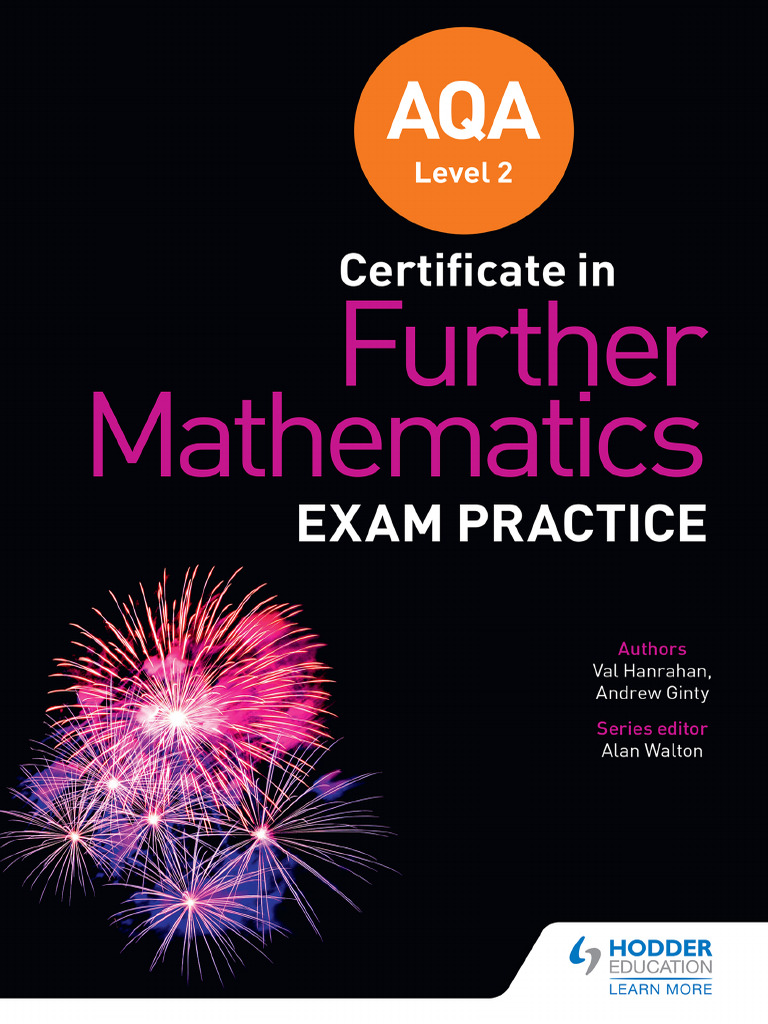 AQA Further Maths Exam Practice | PDF | Ratio | Numbers