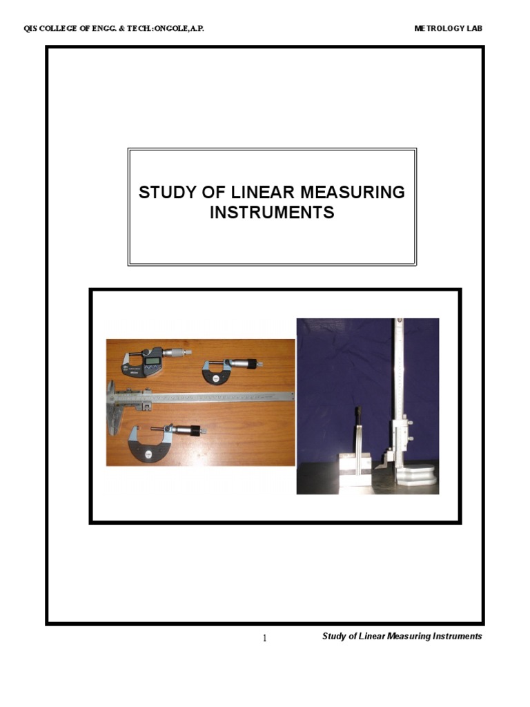 Linear Measuring Inst Measuring Instrument Tools