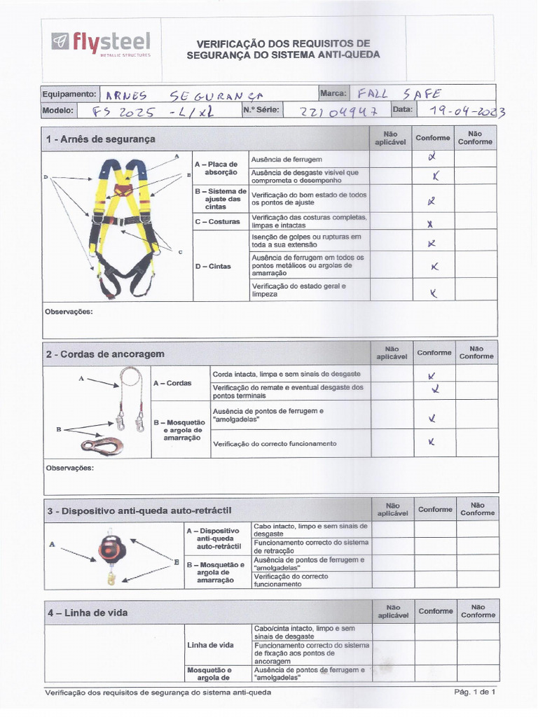 Arnês DL 50 - 2005 | PDF