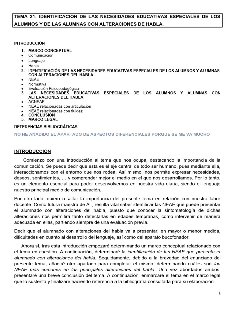 Tema 21 Al Extremadura | PDF | Aprendizaje | Evaluación