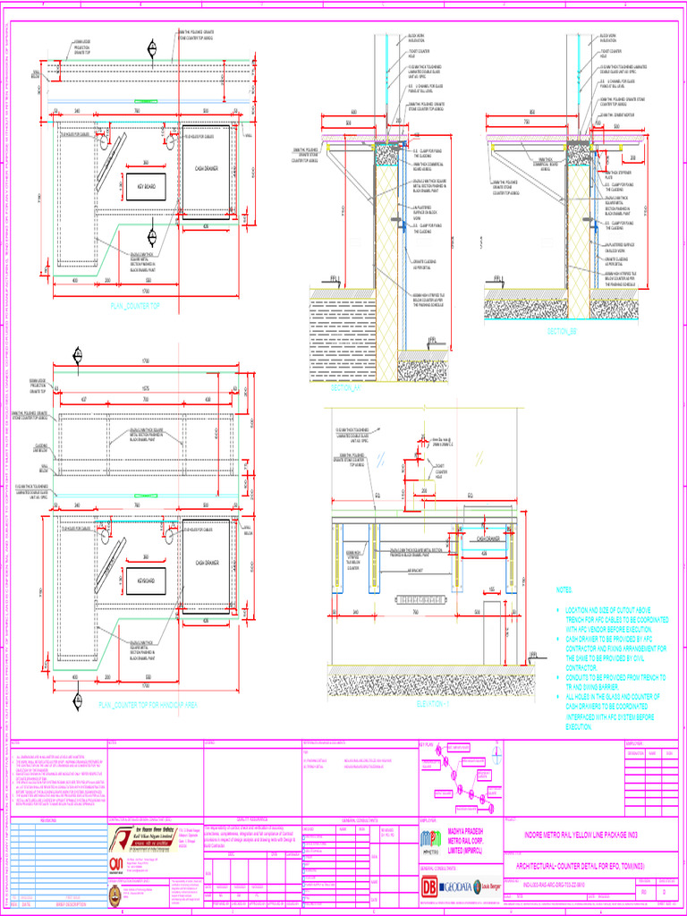 Counter Design and Technical Details | PDF | Countertop | Building ...