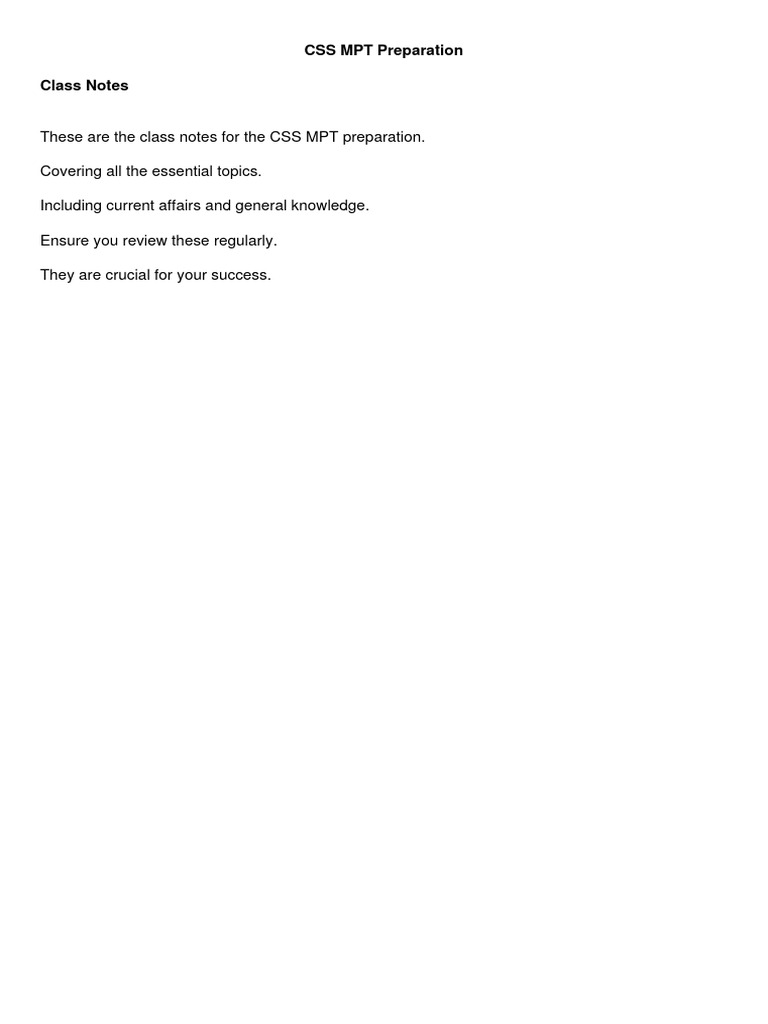 css-mpt-class-notes-pdf