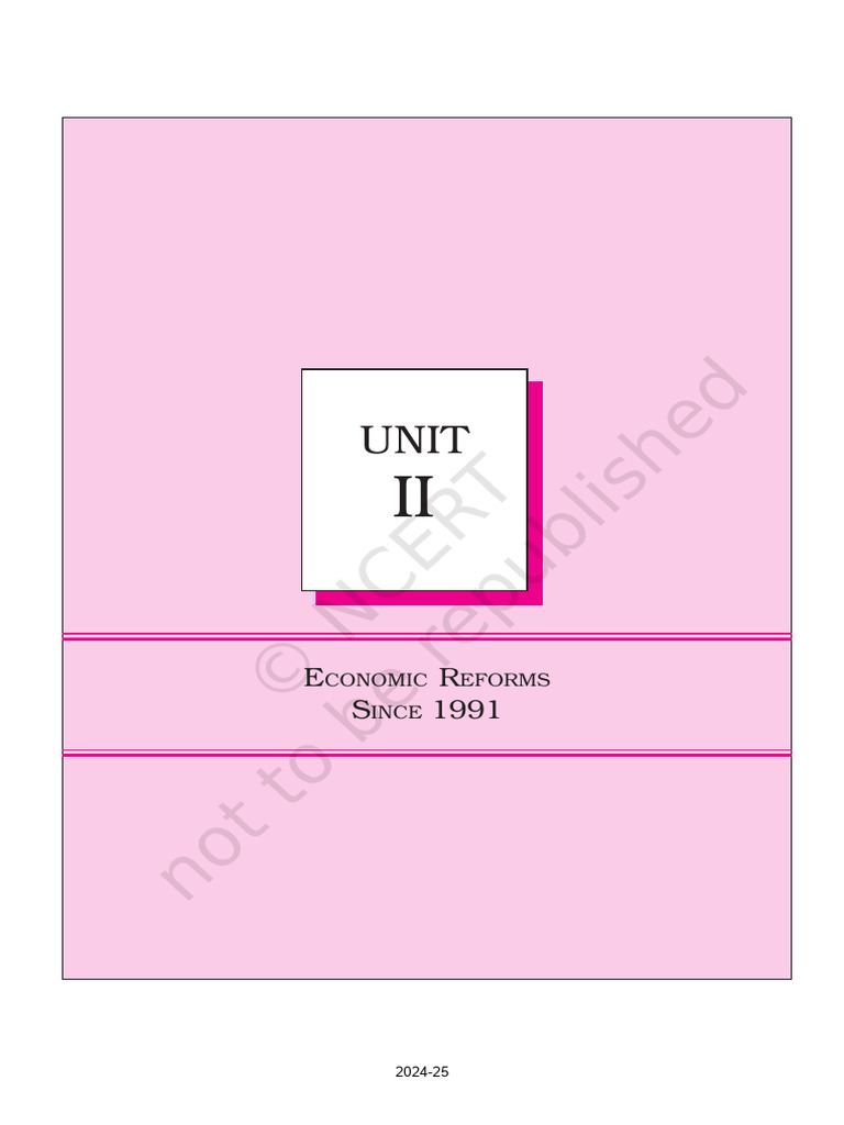 Economic Reforms in India: 1991 Crisis | PDF | Taxes | Reserve Bank Of ...