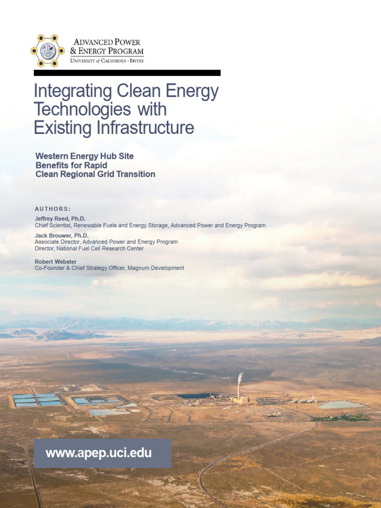Integrating Clean Energy 013020 | PDF | Energy Storage | Renewable Energy