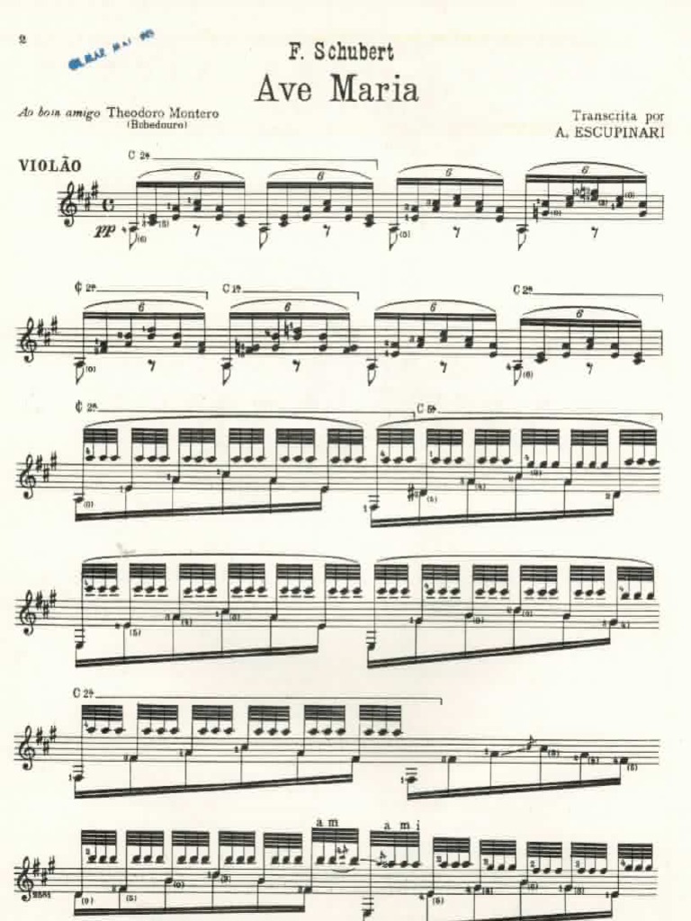 Schubert - Ave Maria | PDF